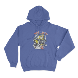 Meat Canyon Cig Unisex Hoodie Blue