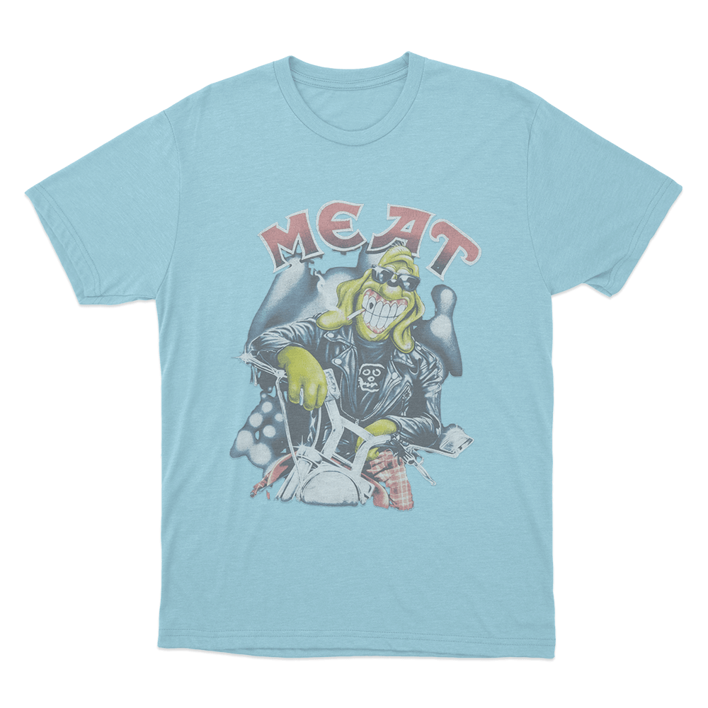 Meat Canyon Cig Unisex T Shirt Sky Blue Meat Canyon Cig Unisex T Shirt Sky Blue