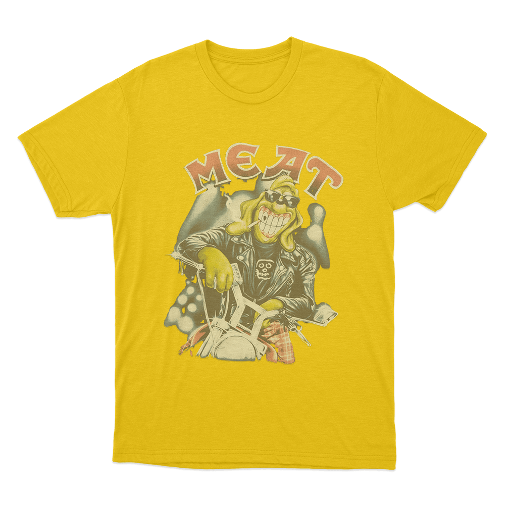 Meat Canyon Cig Unisex T Shirt Yellow Meat Canyon Cig Unisex T Shirt Yellow