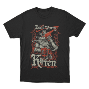 Meat Canyon Dont Worry Kitten Unisex T Shirt Black