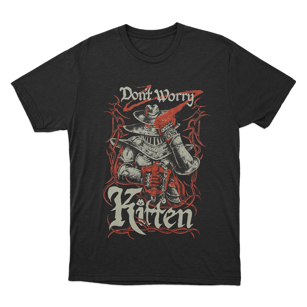 Meat Canyon Don't Worry Kitten Unisex T Shirt Black Meat Canyon Dont Worry Kitten Unisex T Shirt Black