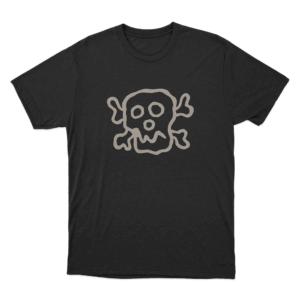 Meat Canyon Skull Unisex T Shirt Black