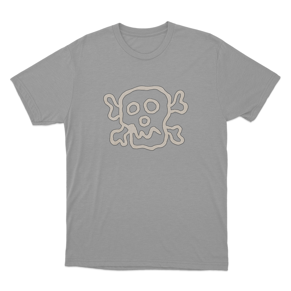 Meat Canyon Skull Unisex T Shirt Grey Meat Canyon Skull Unisex T Shirt Grey