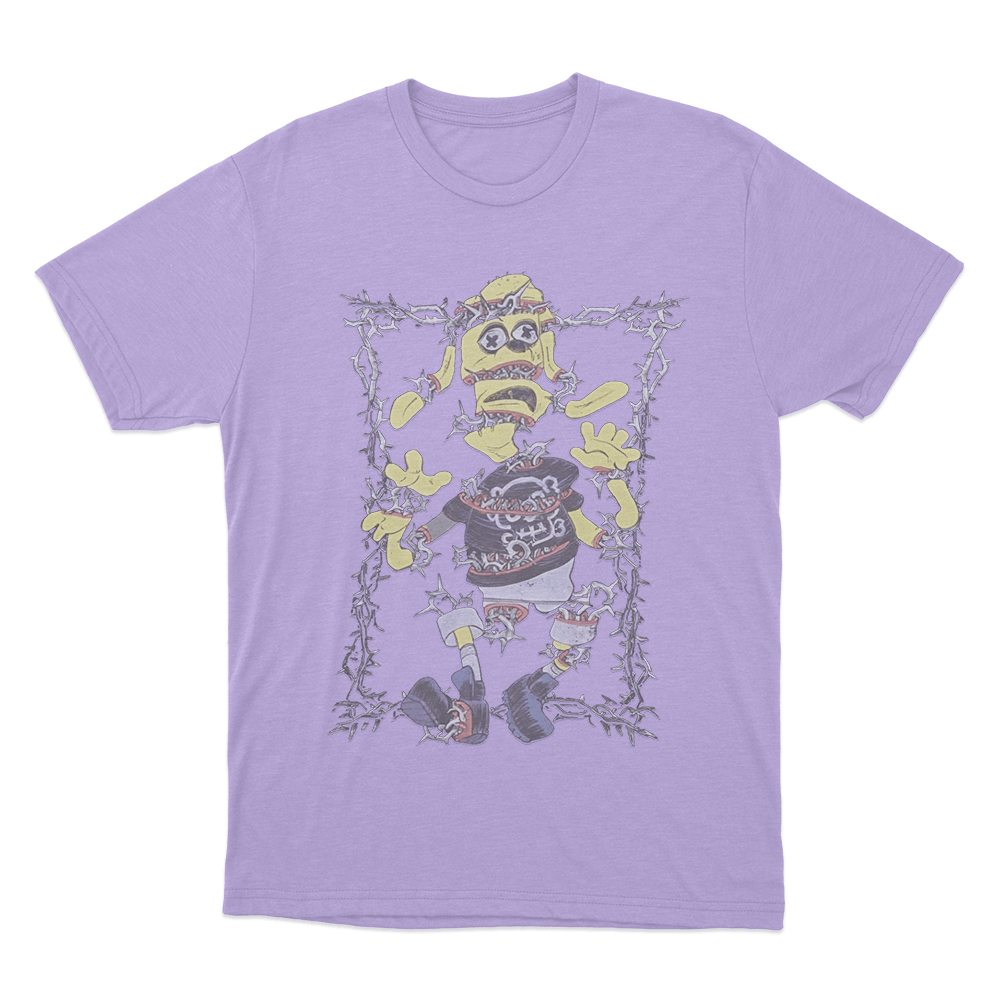 Meat Canyon Torn Unisex T Shirt Purple Meat Canyon Torn Unisex T Shirt Purple