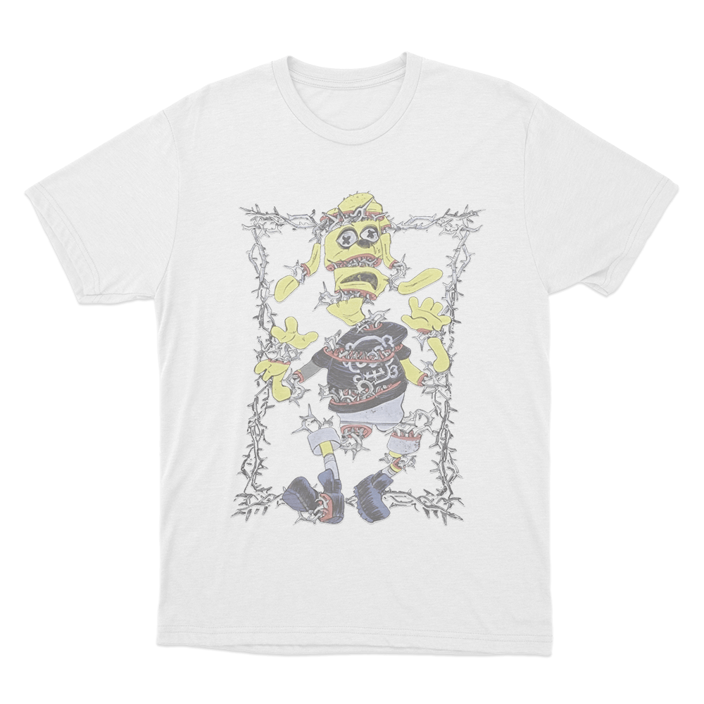 Meat Canyon Torn Unisex T Shirt White Meat Canyon Torn Unisex T Shirt White