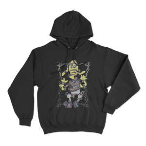 MeatCanyon Torn Unisex Hoodie Black