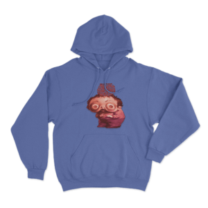 Melvins Macabre Unisex Hoodie Blue