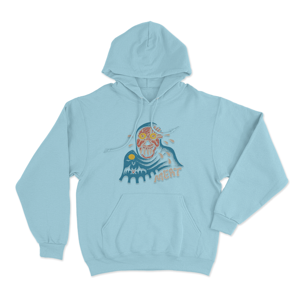 Papa Meat Meathead Unisex Hoodie Sky Blue Papa Meat Meathead Unisex Hoodie Sky Blue
